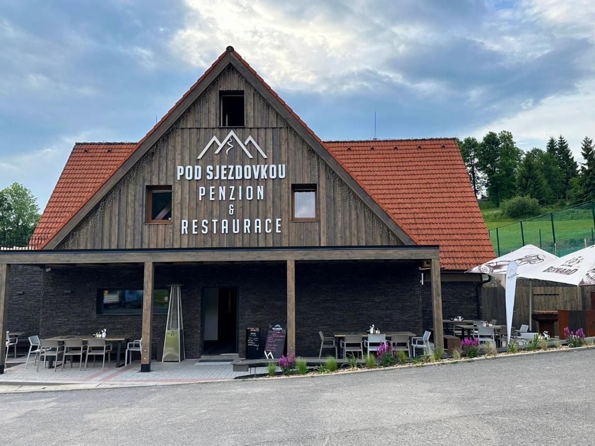 Penzion A Restaurace Pod Sjezdovkou Cenkovice Εξωτερικό φωτογραφία